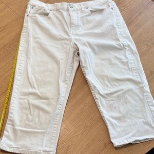 Chaps White Denim Jeans